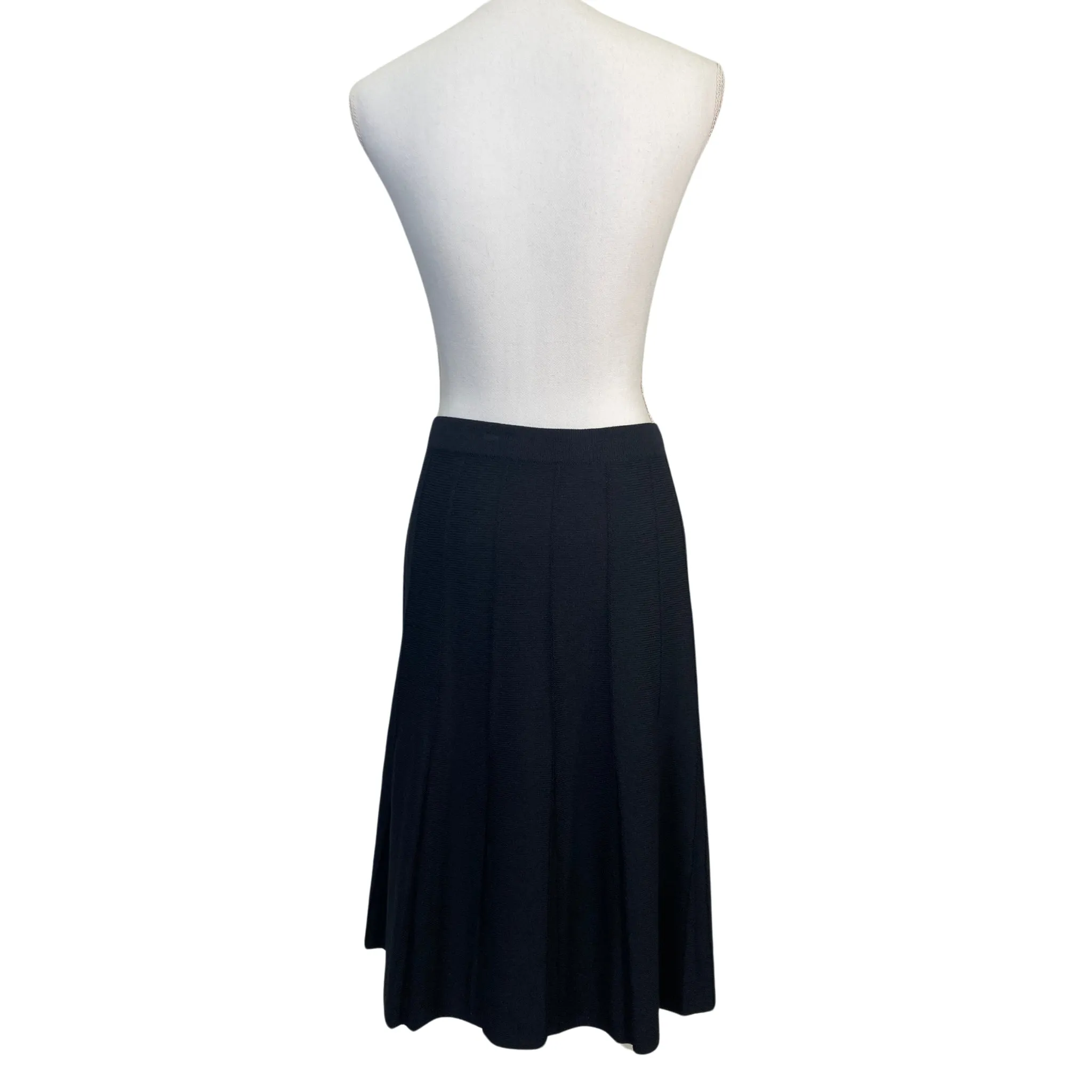 St. John Knit Black Skirt