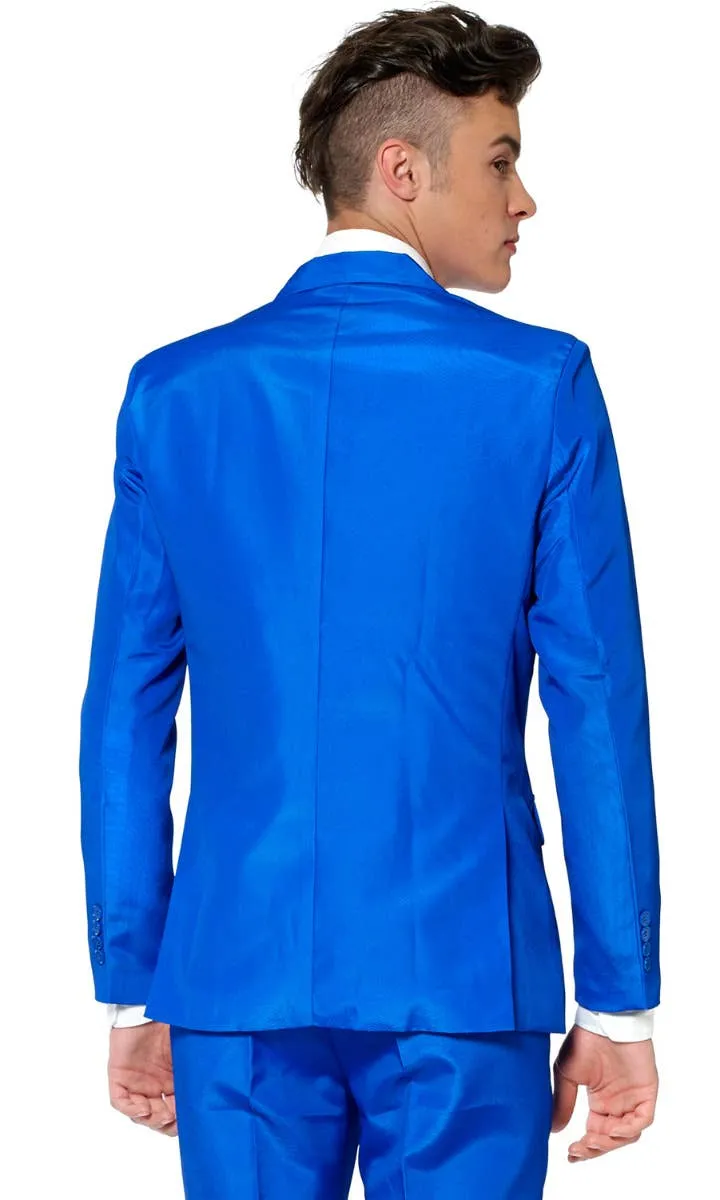 Suitmeister Bright Blue Mens Novelty Suit