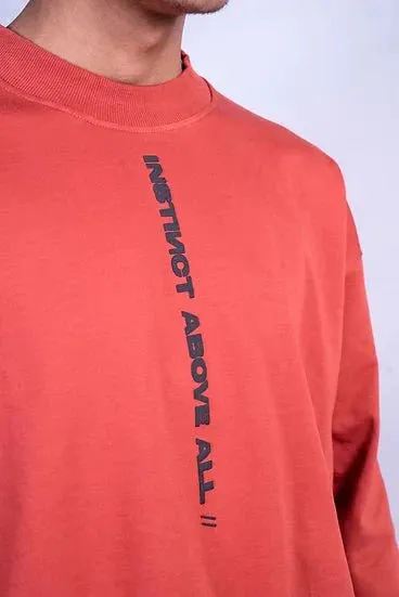 Sweatshirts - Brick Red