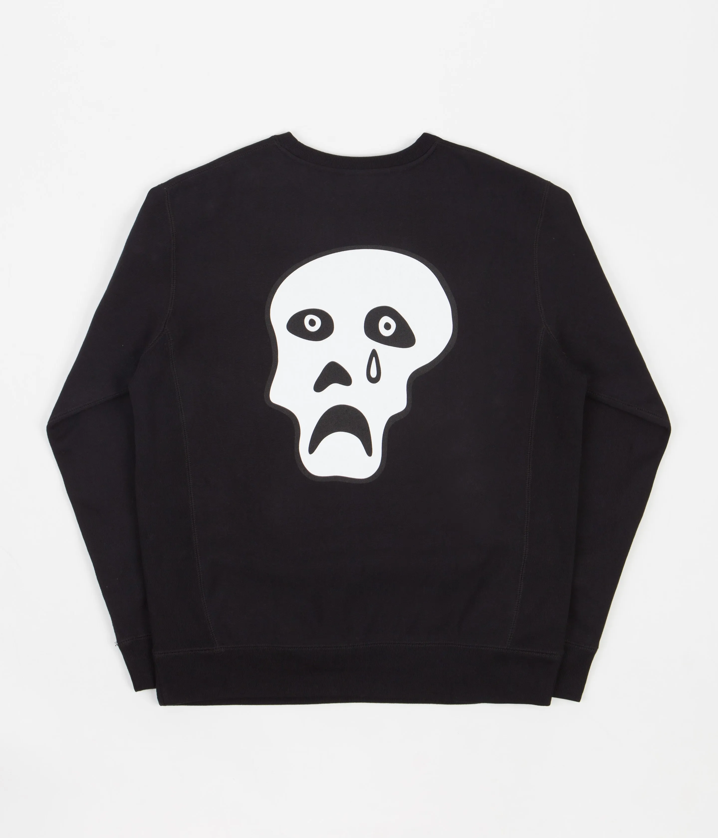 Tired Sad Skulls Crewneck Sweatshirt - Black