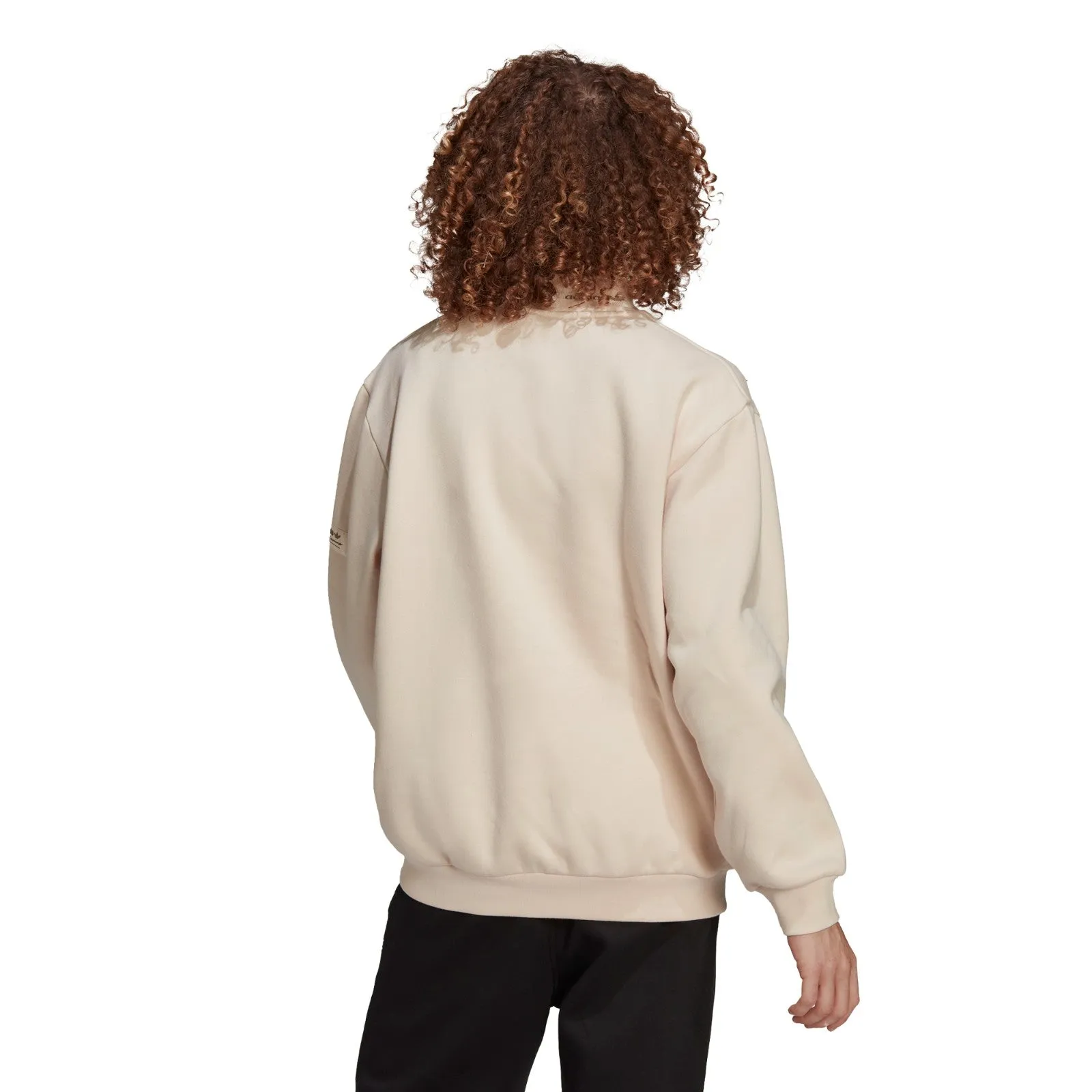 Trefoil Linear Quarter Zip Sweatshirt HM2656