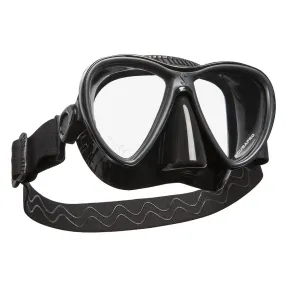 Used ScubaPro Synergy Trufit Twin Lens Dive Mask - All Black