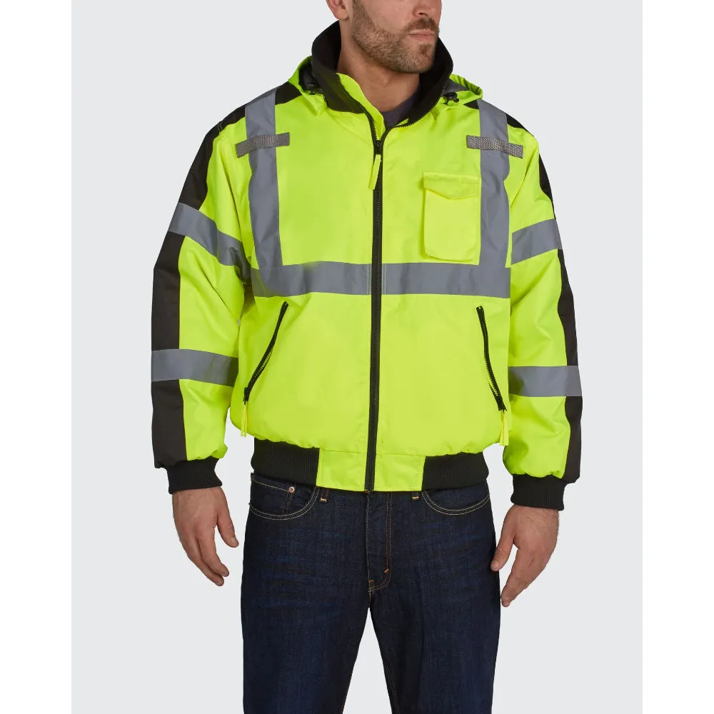 Utility Pro HiVis 3-Season Bomber Jacket with Teflon - UHV575