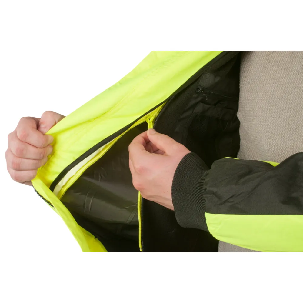 Utility Pro HiVis 3-Season Bomber Jacket with Teflon - UHV575