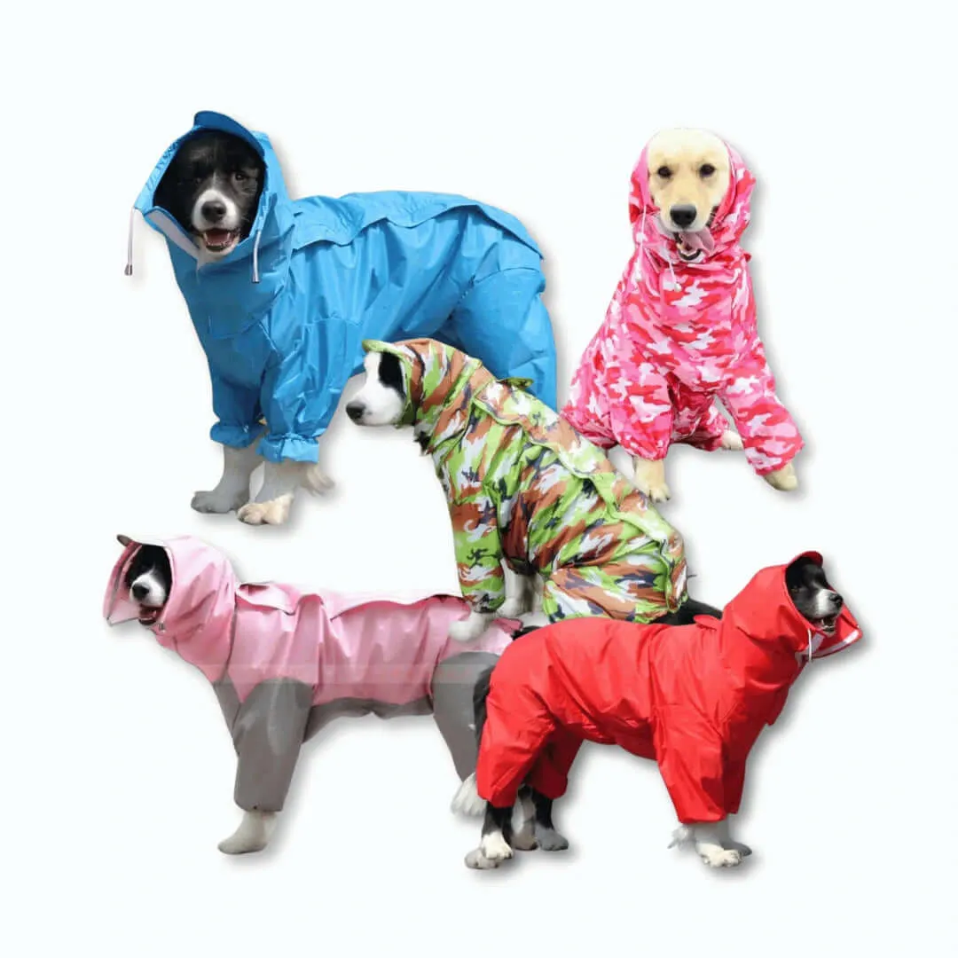 Waterproof Raincoat Jumpsuit for Dogs