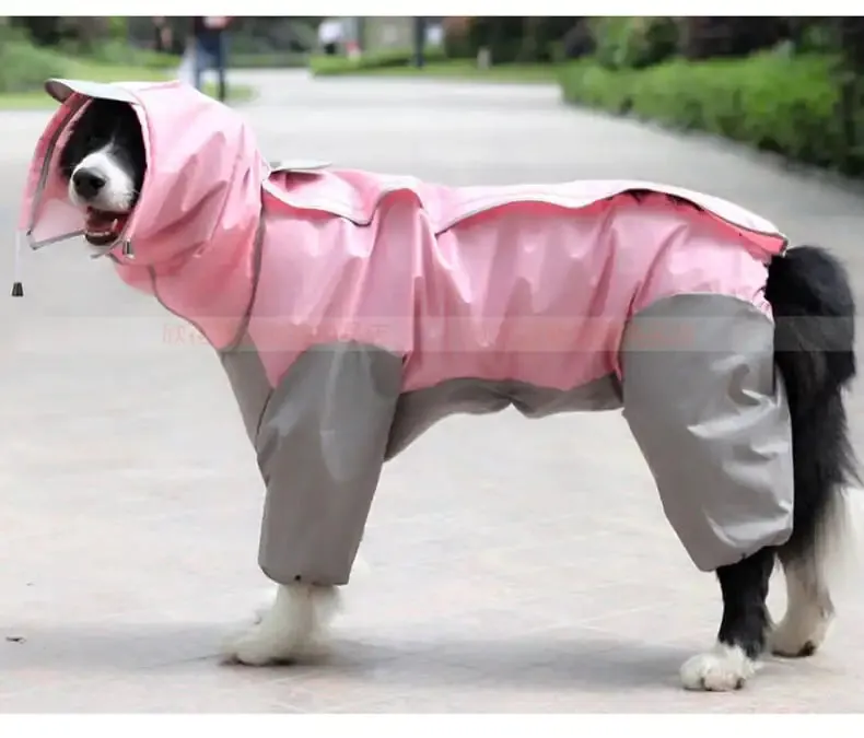 Waterproof Raincoat Jumpsuit for Dogs