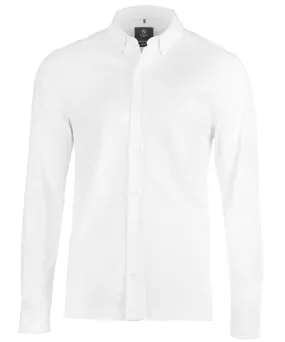 White - Kingston – stretch deluxe piqué shirt