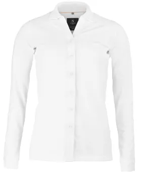 White - Women’s Kingston – stretch deluxe piqué shirt