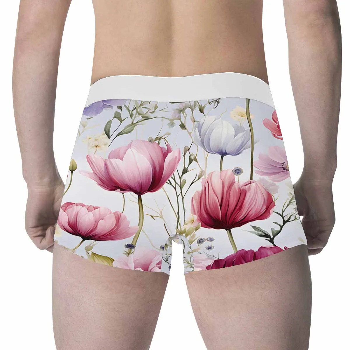 Wildflowers Men's All Over Print Boxer Briefs (Made In AUS)