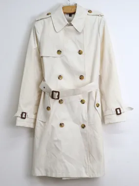 Women's Belted Coat,Cream