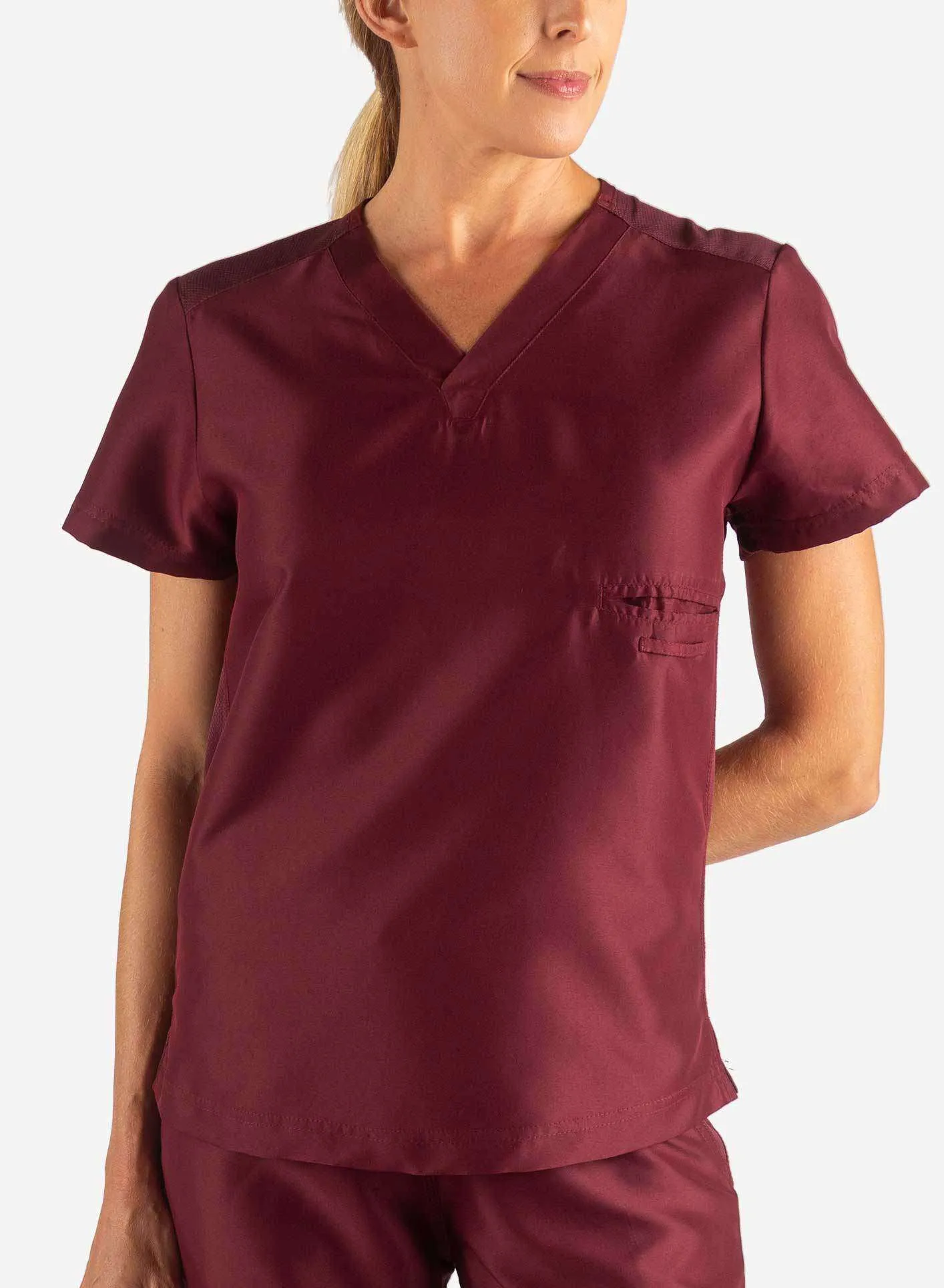 Women's Fitted Scrub Top