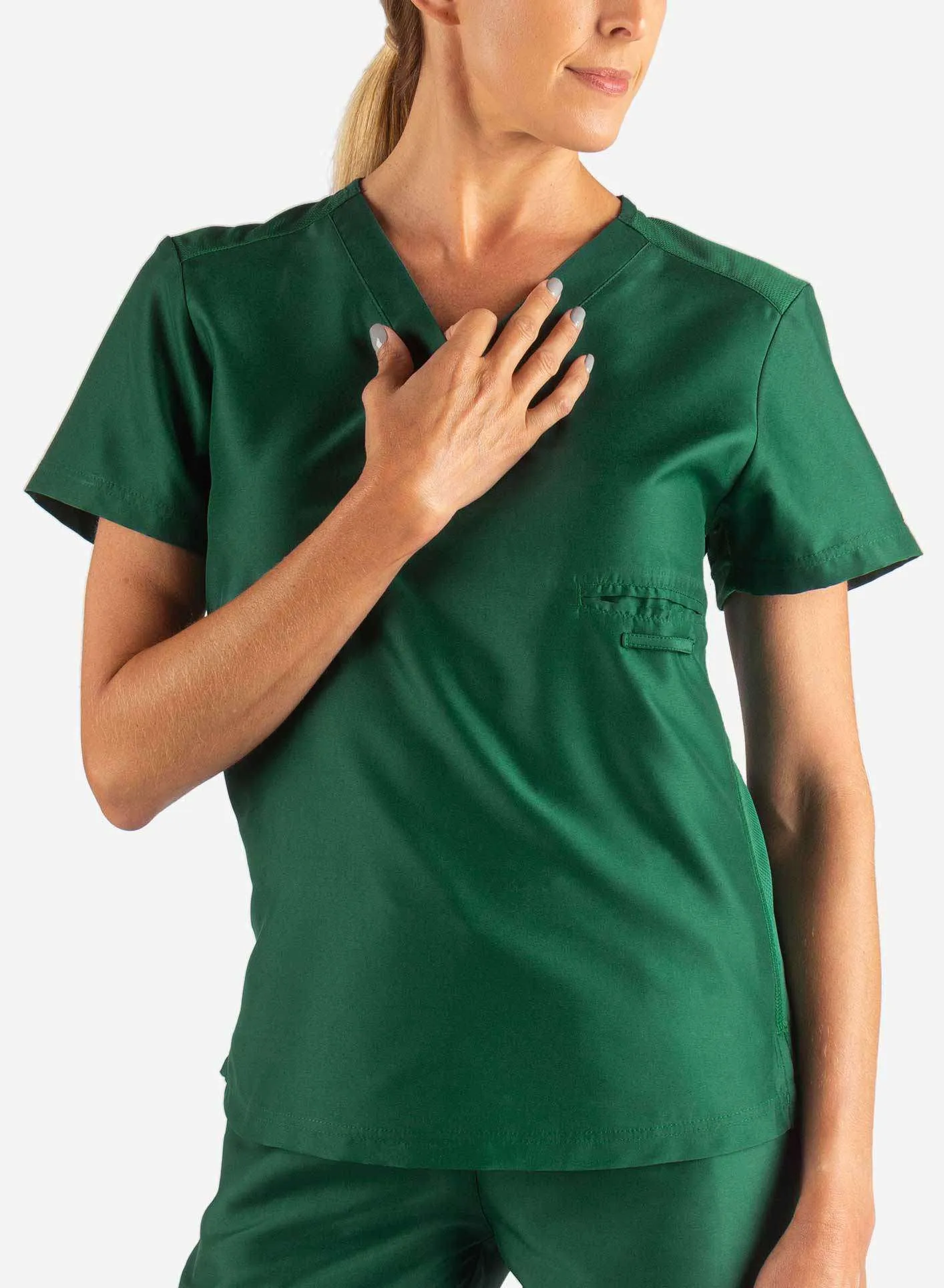 Women's Fitted Scrub Top