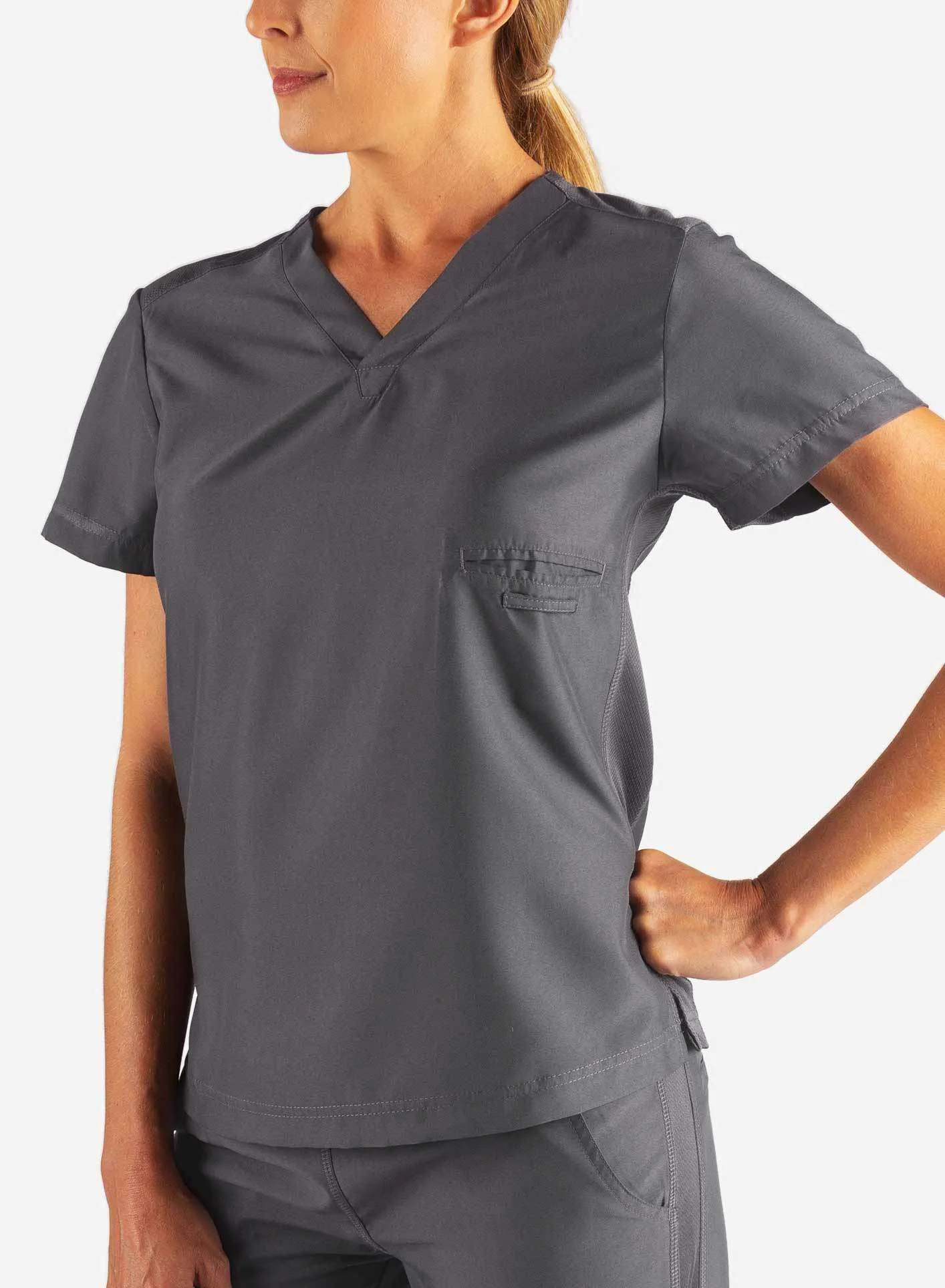 Women's Fitted Scrub Top