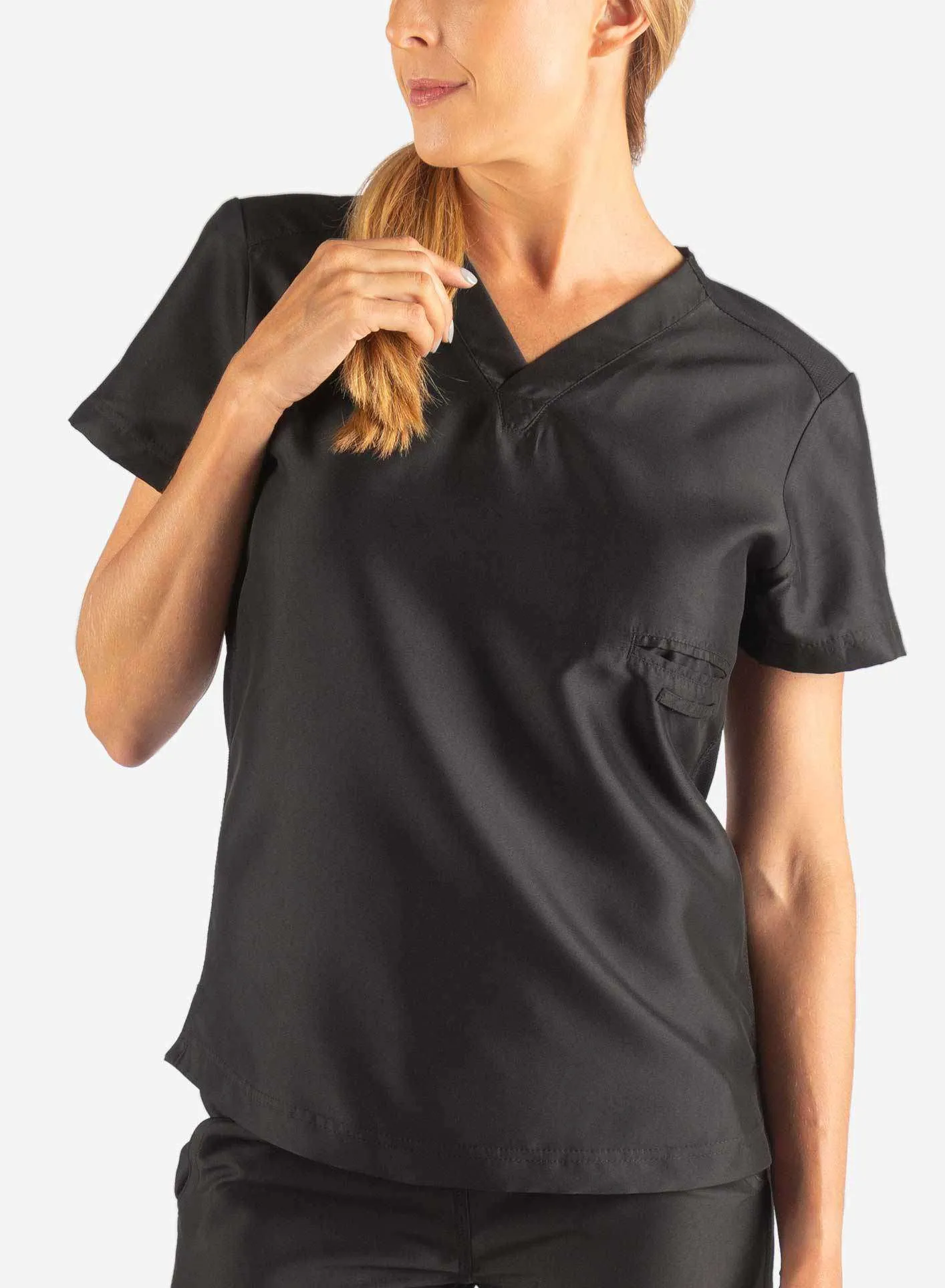 Women's Fitted Scrub Top