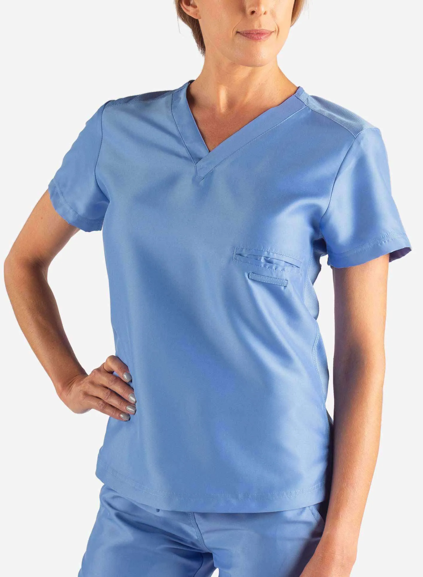 Women's Fitted Scrub Top