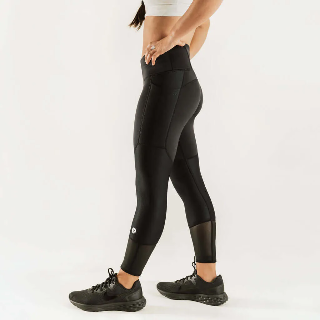 Women's KS1 Vent | 7/8 Knee Support Compression Pants