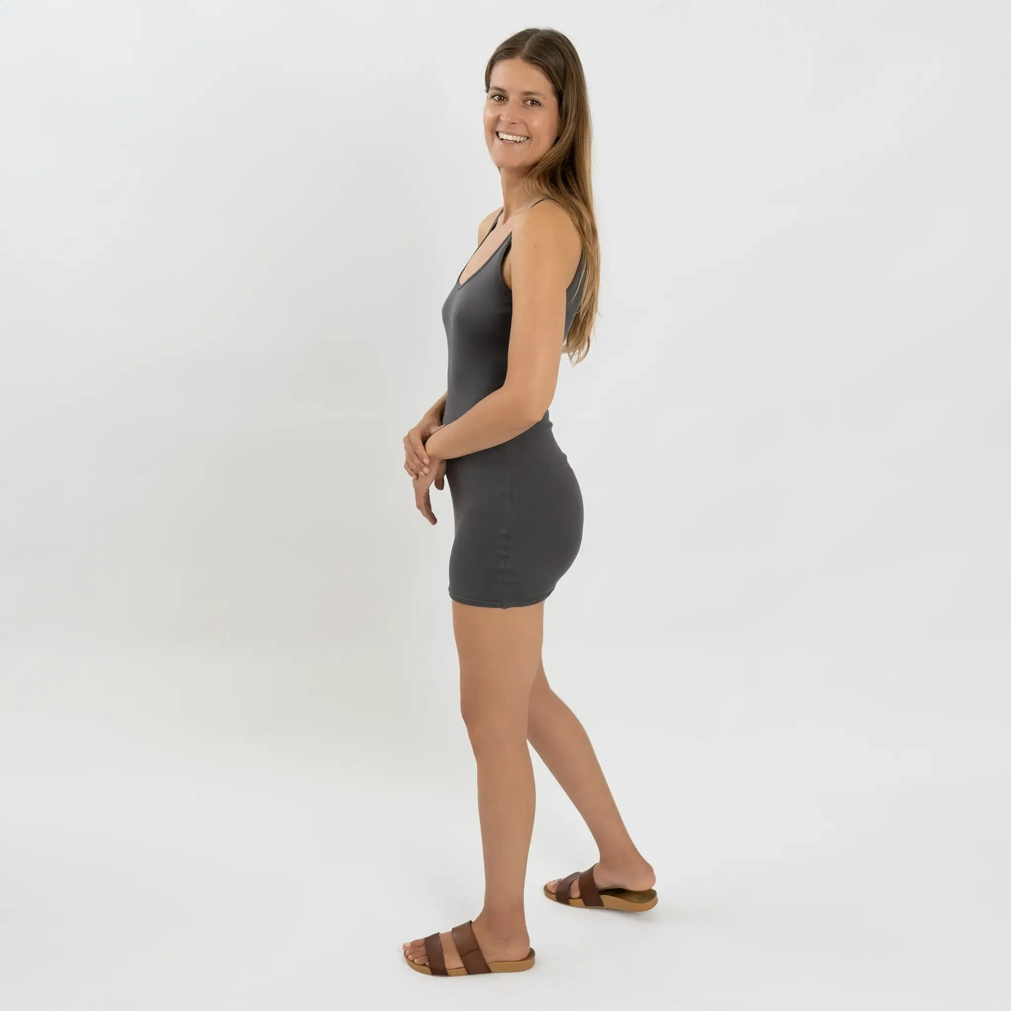 Women's Organic Pima Cotton Bodycon Dress