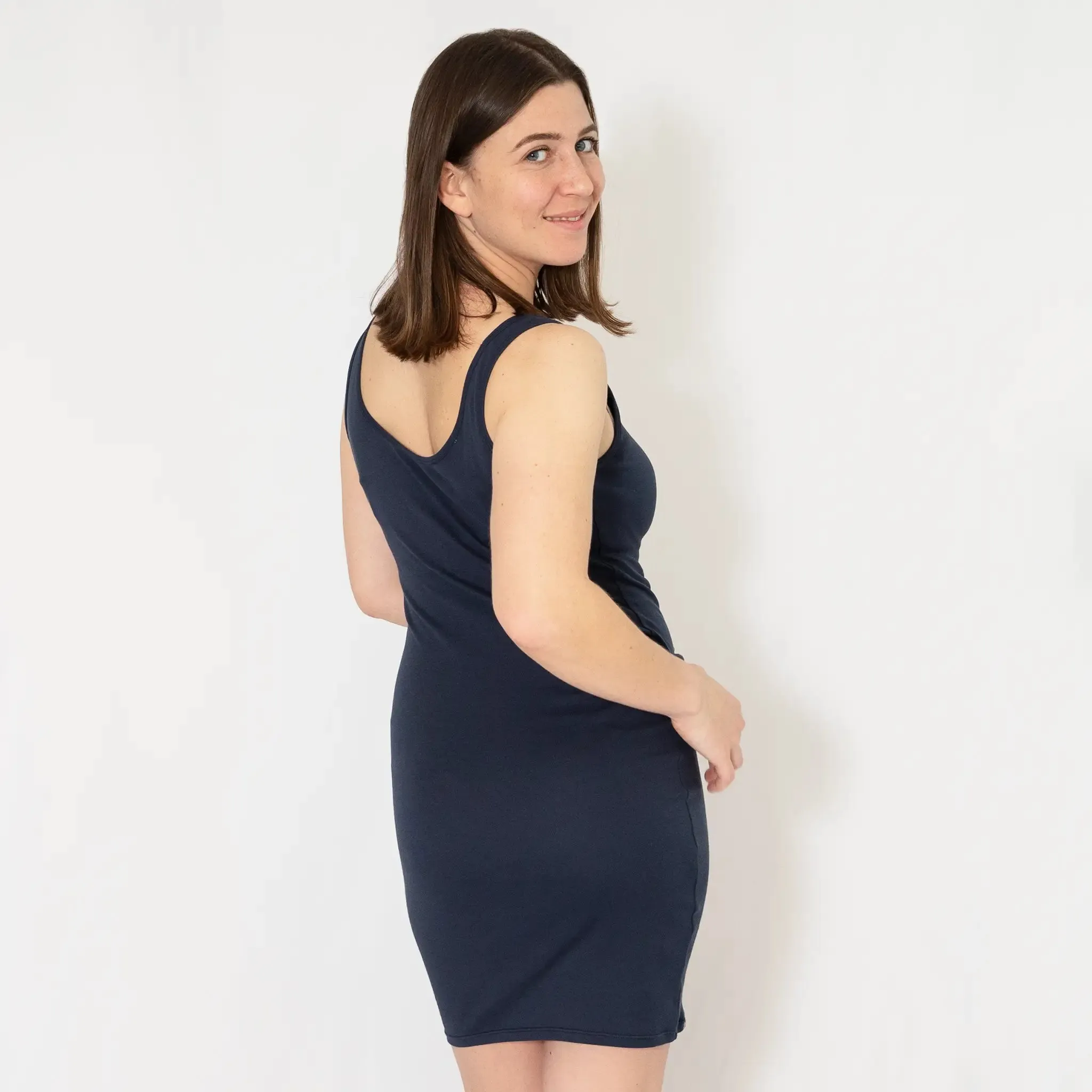 Women's Organic Pima Cotton Bodycon Dress