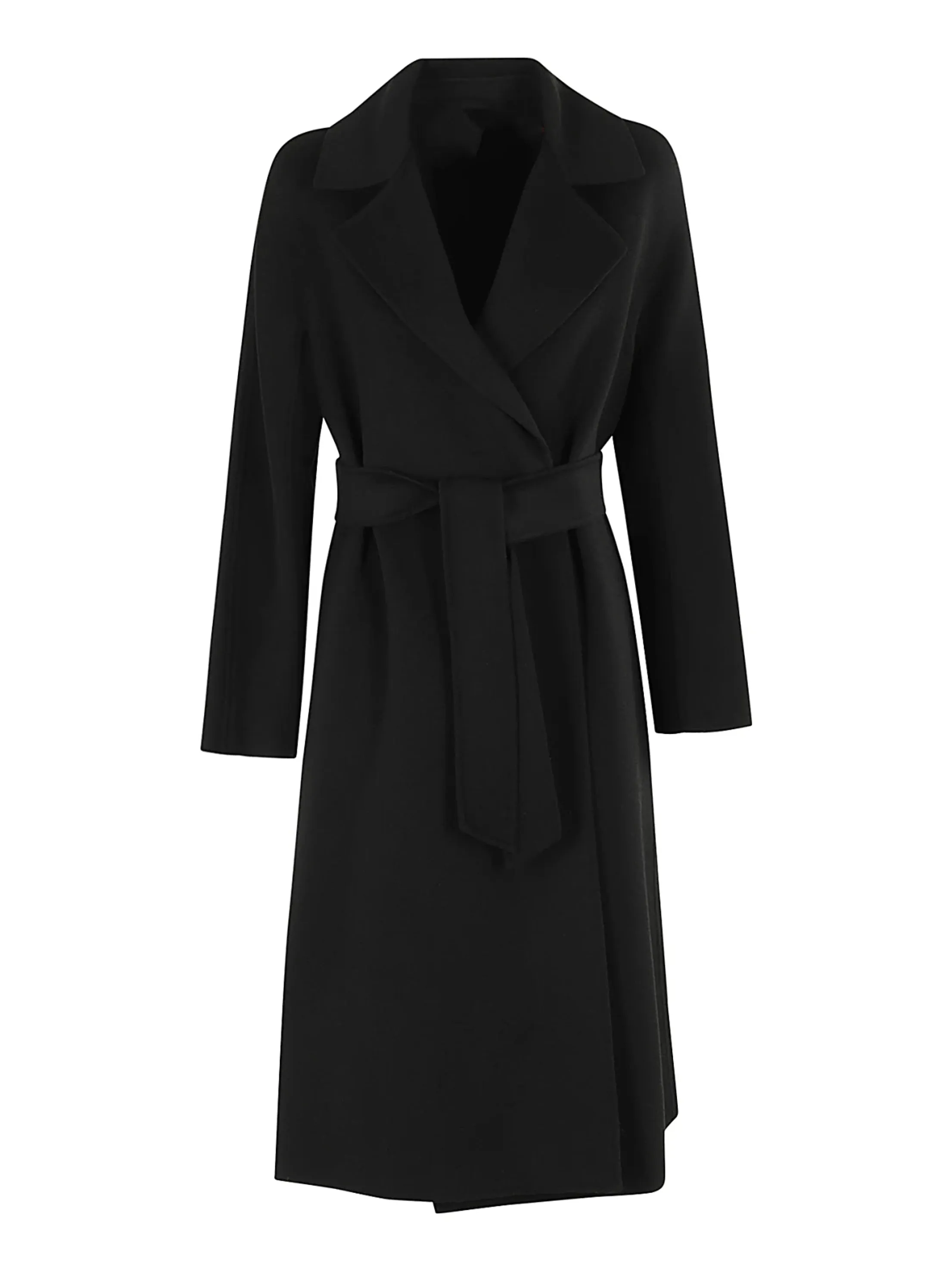 Women's Plain Classic Coat,Black