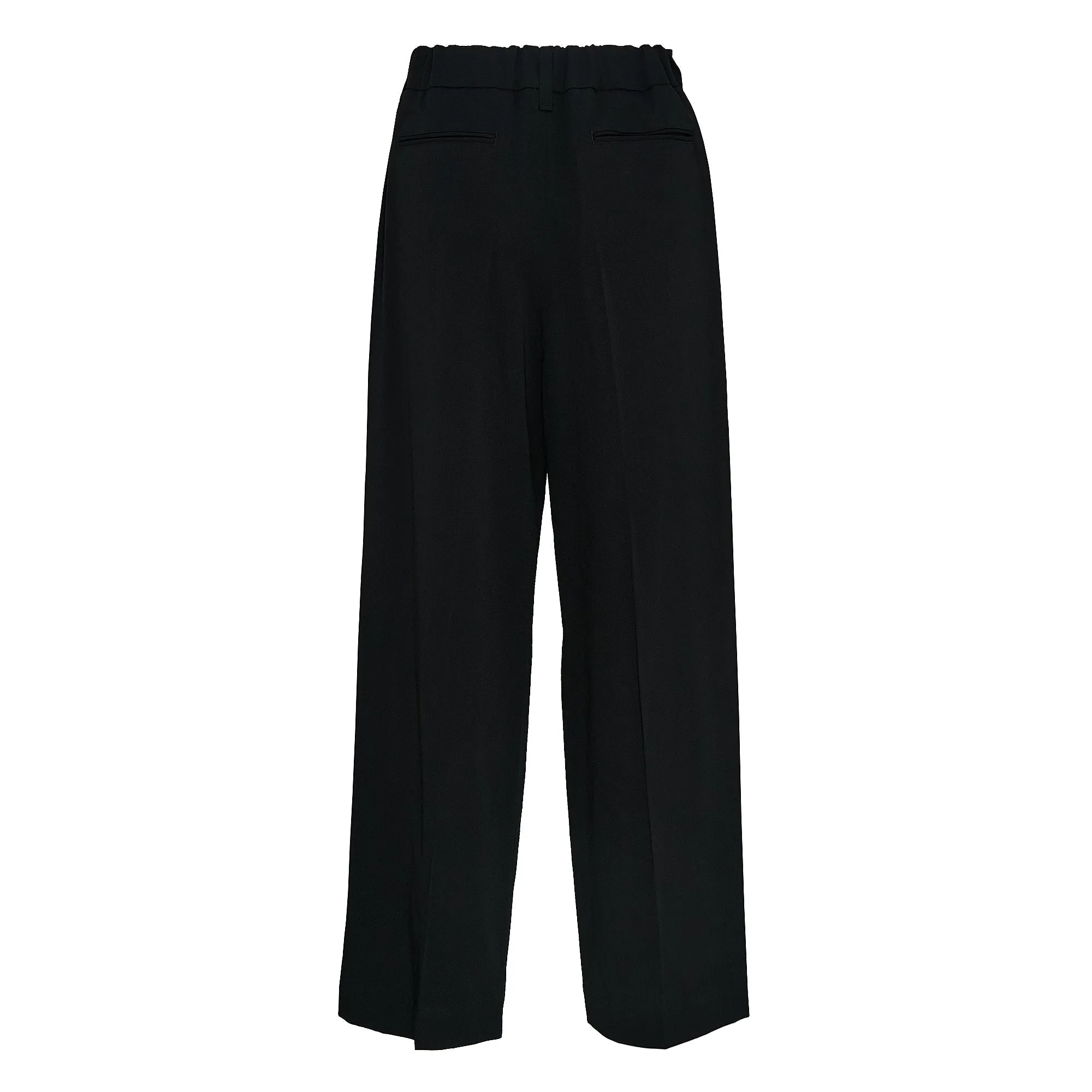 Wool Gabardine Woven Pants